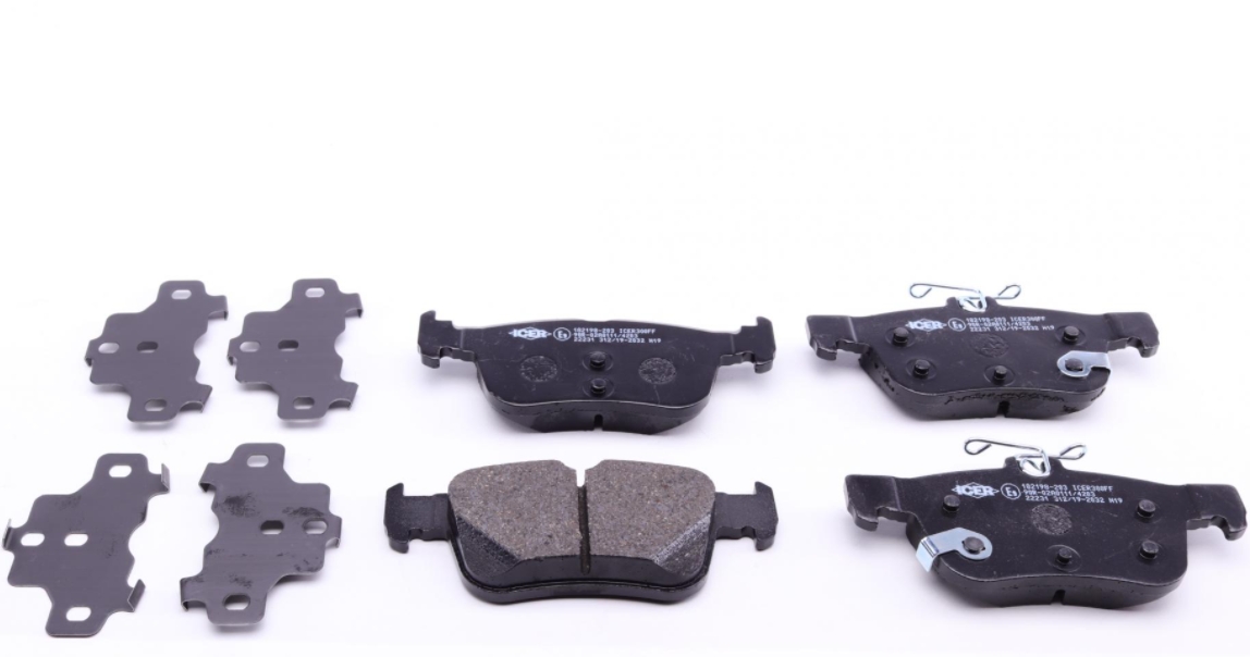 Гальмівні задні колодки Fusion 13-20 /Escape 17-19 / Edge 15-20